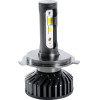 GloboStar H4 F2 Line KIT ������� �������� ����������� & �������� 3rd Generation Can-Bus Series LED CREE CXB COB 30/60W 7000lm DC 12V ��������� IP65 ����� ����� 6000K - (82022)