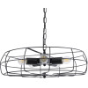 GloboStar HELIX Vintage Industrial �������� ��������� ������ �������� 5 x E27 AC220-240V - �48 x �12cm - ����� ��������� ������ - (01164)