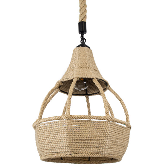 GloboStar KUBRIC Vintage �������� ��������� ������ �������� 1 x E27 ���� ������� �� ������ �30 x �40cm - (01605)
