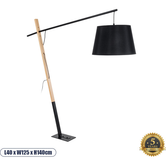 GloboStar KELSIE �������� ���������� ��������� �������� 1 x E27 AC220-240V IP20 - �40 x �125 x �140cm - ����� ��������� �� ���� ������ ���� & ����� ������ - (02029)