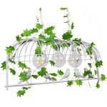 GloboStar NEST Vintage Industrial �������� ��������� ������ ������� 3 x E27 ����� ��������� ������ �85.5 x �37.5 x Y38cm - (01647)
