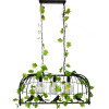 GloboStar NEST Vintage Industrial �������� ��������� ������ ������� 3 x E27 ����� ��������� ������ �85.5 x �37.5 x Y38cm - (01646)