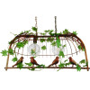 GloboStar NEST Vintage Industrial �������� ��������� ������ ������ 2 x E27 ���� ������� ��������� ������ �73.6 x �37.5 x Y38.5cm - (01645)