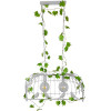GloboStar NEST Vintage Industrial �������� ��������� ������ ������ 2 x E27 ����� ��������� ������ �73.6 x �37.5 x Y38cm - (01644)