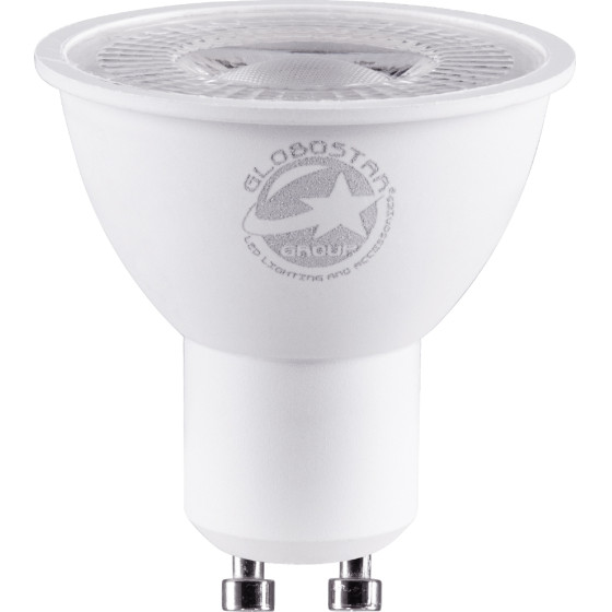 GloboStar ���� LED GU10 MR16 7W 770lm 38� AC 220-240V IP20 �5 x �5.2cm ����� ����� 6000K - 3 Years Warranty - (60117)