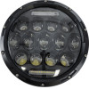 GloboStar ��� 2 x ������� JEEP WRANGLER 7 ������ ������� �������� H/L �� Ring Light DRL & ���� LED CREE CXB COB 75W 12000lm DC 10-30V ��������� IP67 ����� ����� 6000K - (85417)