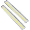 GloboStar ��� 2 ������ DRL LED CREE COB 24W 3600lm 120� DC 12V ���������� IP65 ����� ����� 6000K - (81722)