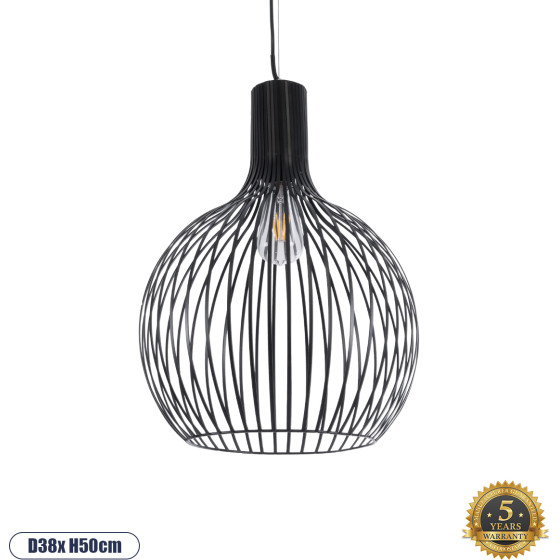 GloboStar SCANDI �������� �������� ��������� ������ �������� 1 x E27 AC220-240V IP20 - �38 x �50cm - ����� ��������� ������� - (01266)
