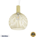 GloboStar SCANDI Vintage Industrial �������� ��������� ������ �������� 1 x E27 AC220-240V IP20 - �38 x �50cm - ���� ��������� ������ - (01267)