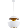 GloboStar SEVILLE WHITE �������� �������� ��������� ������ �������� 1 x E27 AC220-240V IP20 - �35 x �35cm - ����� ��������� ������� - (01268)
