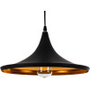 GloboStar SHANGHAI BLACK �������� �������� ��������� ������ �������� 1 x E27 ����� ��������� ������� �37 x �20cm - (01025-B)