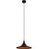 GloboStar SHANGHAI BLACK �������� �������� ��������� ������ �������� 1 x E27 ����� ��������� ������� �37 x �20cm - (01025-B)