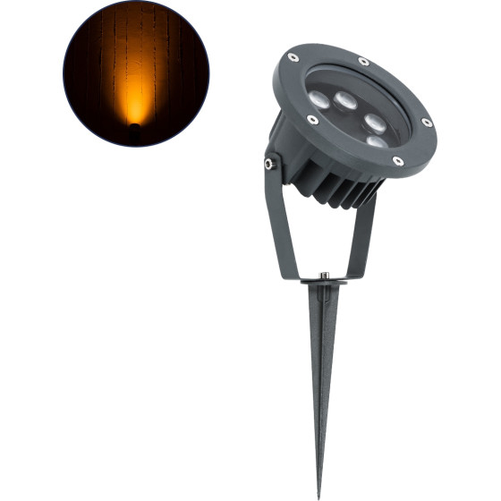 GloboStar TREELIGHT-TZINA ���� �������� ������ ��� ���� - ������ �� ���� ����� / ������� LED 6W 510lm 10� DC 24V ��������� IP65 L14 x W12.5 x H12.5cm ������������� ��������� 2200K - ���� ������� - 3 Years Warranty - (90353)