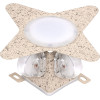 GloboStar WALLLIGHT-CINA ��������� ������ - ������ LED 10W 1000lm 10� AC 220-240V ��������� IP65 �18.5 x �18.5 x �8.5cm �� �������� ����������� ��������� �������� ��������� RGB - ���� ��� ����� - (90659)