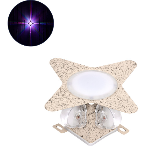 GloboStar WALLLIGHT-CINA ��������� ������ - ������ LED 10W 1000lm 10� AC 220-240V ��������� IP65 �18.5 x �18.5 x �8.5cm �� �������� ����������� ��������� �������� ��������� RGB - ���� ��� ����� - (90659)