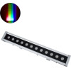 GloboStar WASHER-DAIA ����� �������� Wall Washer LED 96W 10080lm 30� AC 230V ��������� IP65 �52 x �7.5 x �7cm ��������� 4in1 RGBW DMX512 Display on Body - ����� - (S-90997)