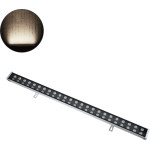GloboStar WASHER-NASIA ����� �������� Wall Washer LED 48W 4560lm 15� DC 24V ��������� IP67 �100 x �6.5 x �6.6cm ������ ����� 4000K - ���� ������� - 3 ������ ������� - (90159)