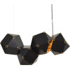 GloboStar WELLES Replica �������� �������� ��������� ������ �������� 4 x E14 ��������� ����� - ����� �68 x �32 x �30cm - (00796)