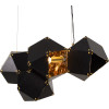 GloboStar WELLES Replica �������� �������� ��������� ������ �������� 4 x E14 ��������� ����� - ����� �68 x �32 x �30cm - (00796)