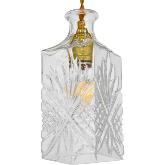 GloboStar WHISKEY Vintage �������� ��������� ������ �������� 1 x E27 ������� ������� �10 x �24cm - (01516)