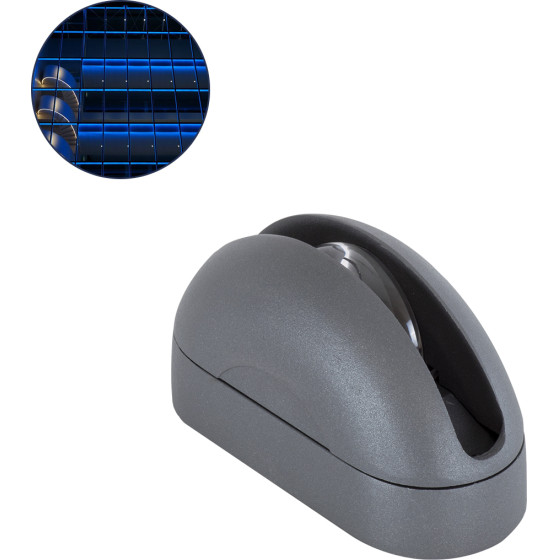 GloboStar WINDOW-CURBA ������������� ��������� ��������� ��������� Window Light LED 6W 480lm 3x262� DC 24V ��������� IP65 L12 x W5.3 x H6.5cm ���� - ���� ������� - 3 Years Warranty - (90111)
