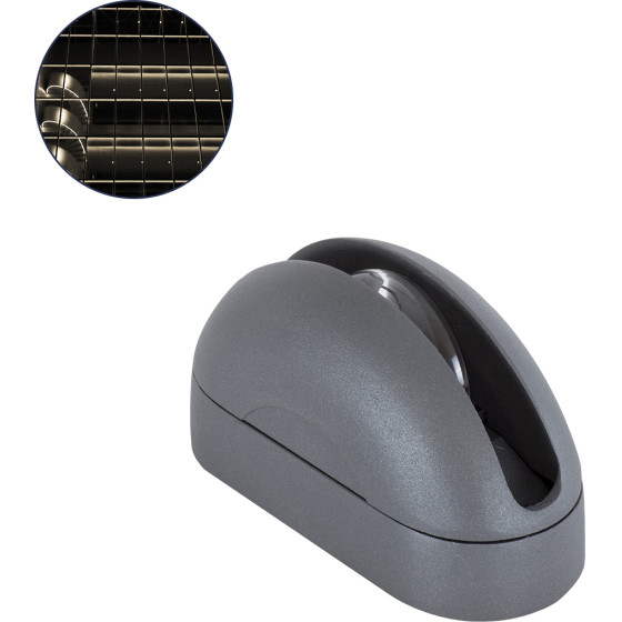 GloboStar WINDOW-CURBA ������������� ��������� ��������� ��������� Window Light LED 6W 570lm 3x262� DC 24V ��������� IP65 �12 x �5.3 x �6.5cm ������ ����� 4500K - ���� ������� - 3 ������ ������� - (90109)