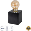 GloboStar WOODBOX �������� ����������� ��������� �������� �������� 1 x E27 AC220-240V �� 1.35m ������� ��� �������� On/Off - ���� ��� ������ ���� - �7.6 x �7.6 x �8.2cm - ������ ������ - 5 Years Warranty - (99407)