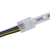 GloboStar �������� ��������� ��� ��������� ������ LED RGB+CCT 12mm 6 PIN �� ������� ����������� ����������� 6 PIN �2.1 x �1.6 x �0.7cm ������� - (70690)