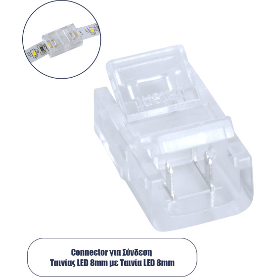 GloboStar �������� ��������� ��� ��������� ������ LED 8mm 2 PIN �� ��������� ������ LED 8mm 2 PIN �1.7 x �1.1 x �0.7cm ������� - (70683)