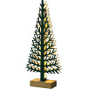Aca ''WOODEN XMAS TREE LIGHT'' ������� ������-����� 5 LED ������ ������(2xAAA) ����� ����� IP20 14x5x32cm - (XTREGWW323A)