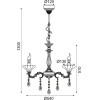Aca �������� �/� 5��14 ��������� �������+��������� �54��130CM SARTO - (TNK854535P)