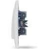 Entac 107 Arnold Recessed Wall Intermediate Switch White