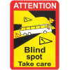 Auto Gs ����������� ���� ����� ������ ��� ��������� (Blind Spot - Take Care) 12x17cm 1��� - (24768)