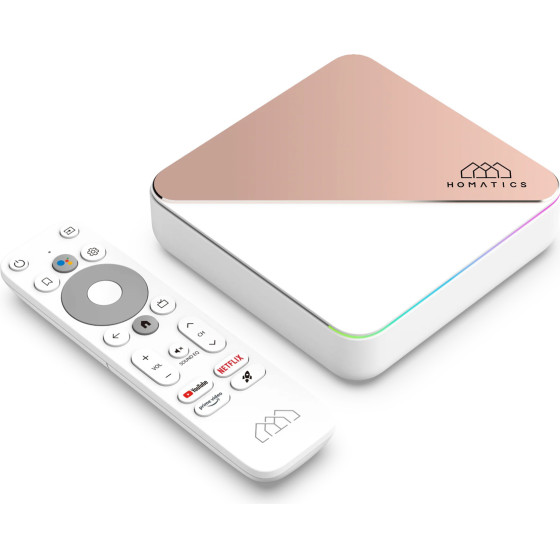 Homatics Tv Box R 4K Plus, 4/32GB, WiFi, Google �����������, Android 11 - (BOXR4KPLUS)