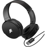 SBS Wired Headphone Type C Connector With Mic Black - (MHHEADTYCK)