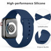 Noozy Watchband 42/44/45/49mm ��� Apple Watch 1/2/3/4/5/6/7/8/9/se/Ultra 1/Ultra 2 ������ ���� Silicon Band