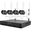 SriHome 2MP 8-Channel Wireless Video Recorder With 4 Ip Cameras - (NVS001-4IPC037)