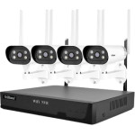 SriHome 2MP 8-Channel Wireless Video Recorder With 4 Ip Cameras - (NVS001-4IPC037)