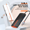 Ldnio Docking Station DS-25H, 5 �����, USB-C �������, 4K, 100W PD, �����