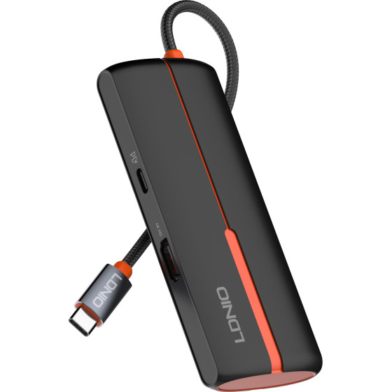 Ldnio Docking Station DS-25H, 5 �����, USB-C �������, 4K, 100W PD, �����