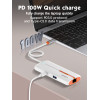 Ldnio Docking Station DS-26U, 6 �����, USB-C �������, 4K, 100W PD, �����