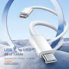 Ldnio ������� USB-C LC901C, 65W PD, 480Mbps, 1m, �����