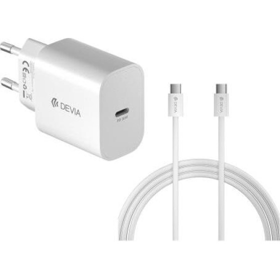Devia ��������� �������� ������� �������� RCE-3005CL 30W �� ����� Usb C Gan Pd & ������� Usb C �� Usb C Smart 1m ����� - (399800, RCE-3005CL)