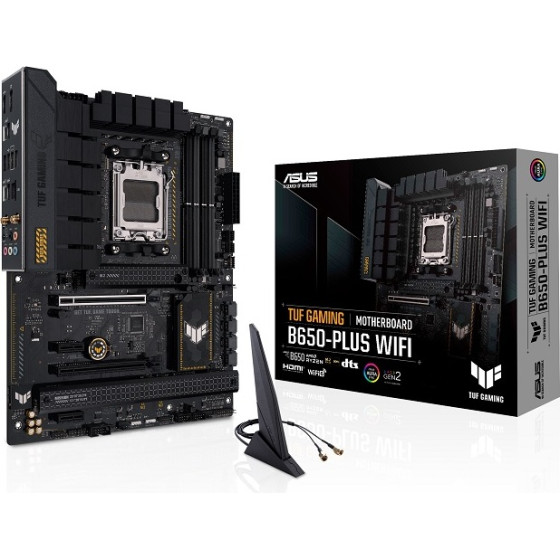 Asus Motherboard Tuf Gaming B650-Plus WIFI,AM5 Atx - (90MB1BZ0-M0EAY0)
