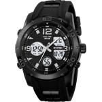Skmei �������/��������� ����� ������ - - 2102 - Black/White - (220127_black_white)