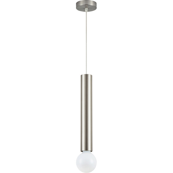 Homelighting SE21-NM-5 Adept Tube Nickel Matt �27+GU10 Pendant B1 - (77-8268)