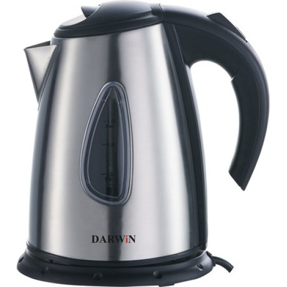 ��������� Inox, 1.0 Lt, �������������� ���� 360�, 1350-1600W, Darwin - (DRW-125)