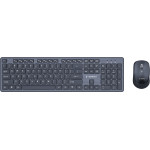 Gembird Wireless Desktop Set Us Layout Black - (KBS-WCH-04)