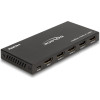 DeLock Hdmi Splitter �� Downscaler �������, 4 �� 1, 4K/60Hz, ����� - (18652)