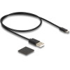 DeLock Hdmi Splitter �� Downscaler �������, 4 �� 1, 4K/60Hz, ����� - (18652)